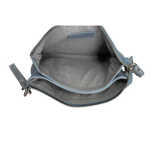 Roots Twinkie 2.0 Cloud Crossbody Bag Greener Pastures Blue Wristlet New Boho - Picture 13 of 14